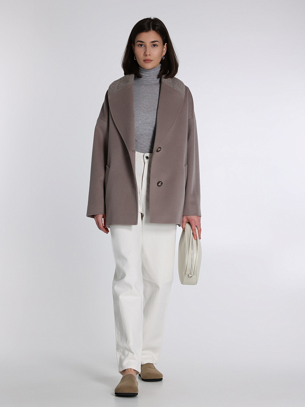 No Esc пальто короткое 19142-2