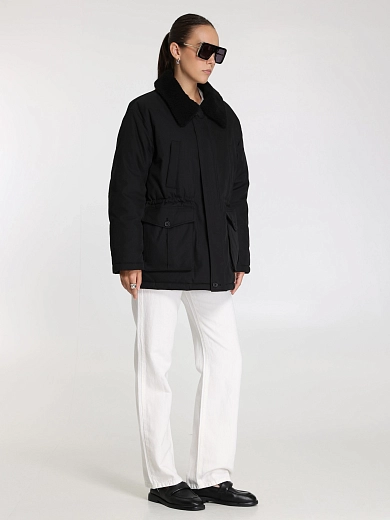 пуховик короткий Dunst UDJU4D134BK