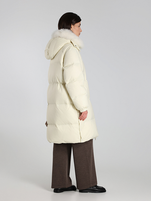 Yves Salomon пуховик 23WFM06000M07W