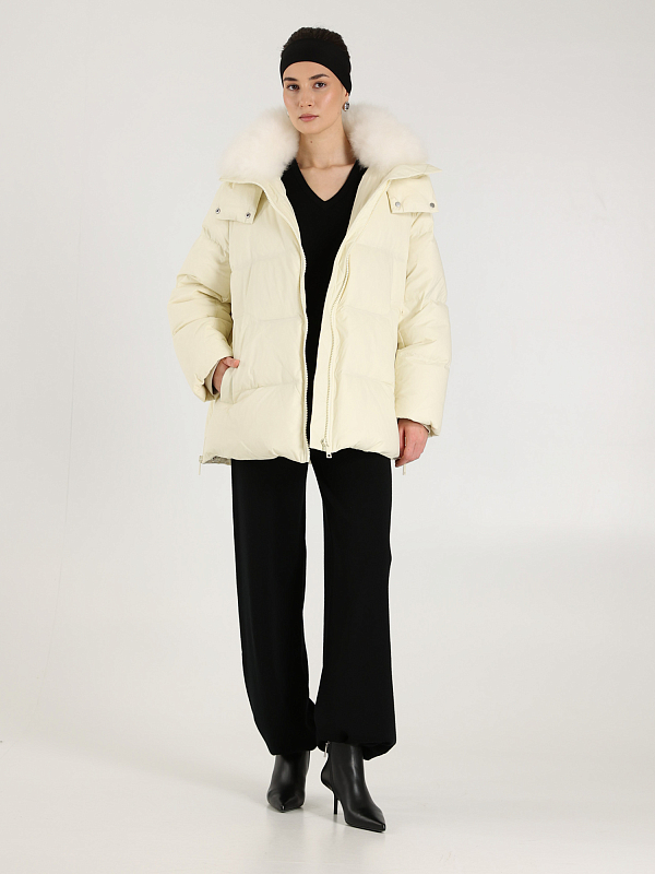 Yves Salomon пуховик 24WFM01576M07W