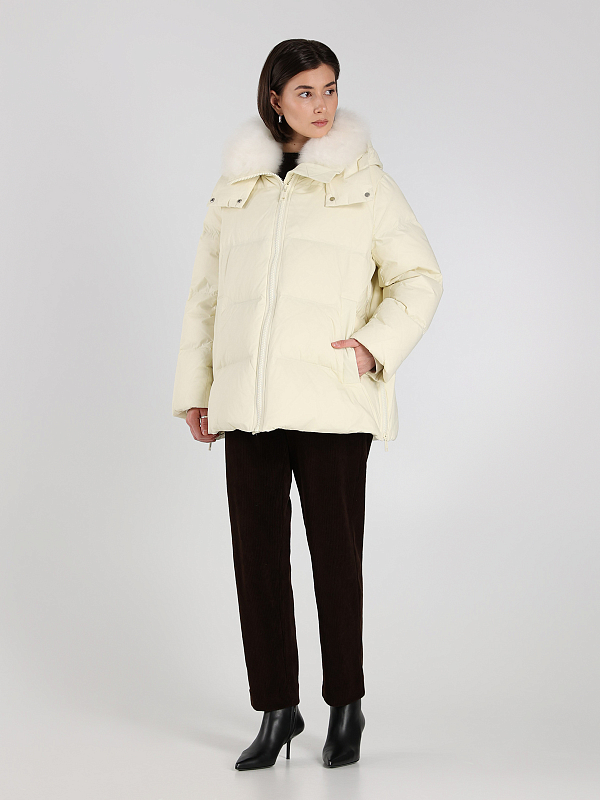 Yves Salomon пуховик 24WFM01576M07W