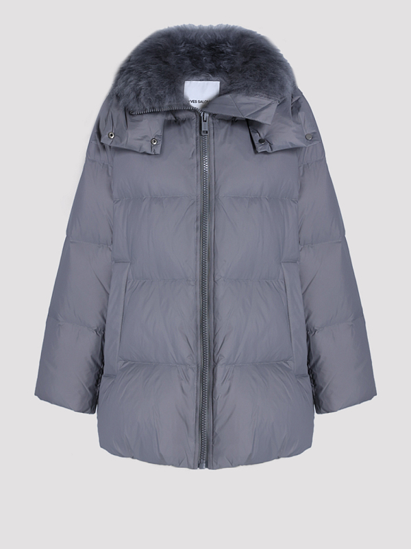 Yves Salomon пуховик 24WFM01576M07W