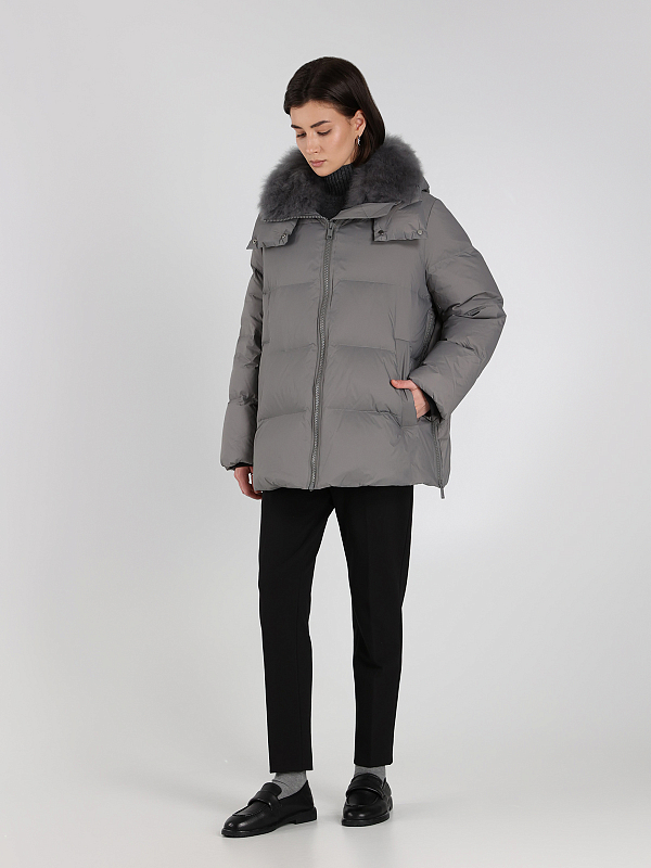 Yves Salomon пуховик 24WFM01576M07W