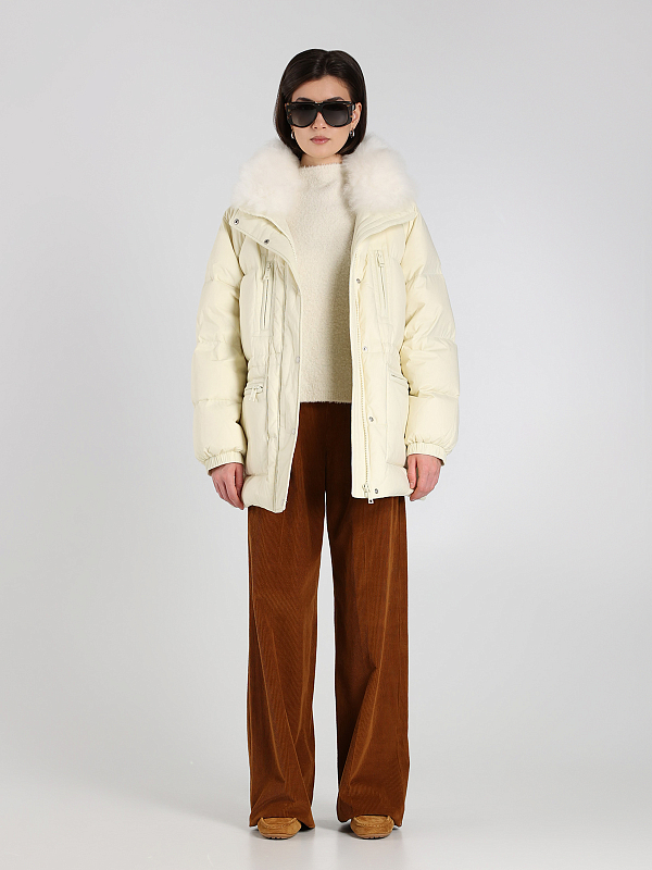 Yves Salomon пуховик 25WFV06277M07W