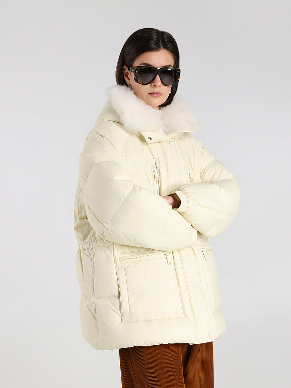 Yves Salomon пуховик 25WFV06277M07W