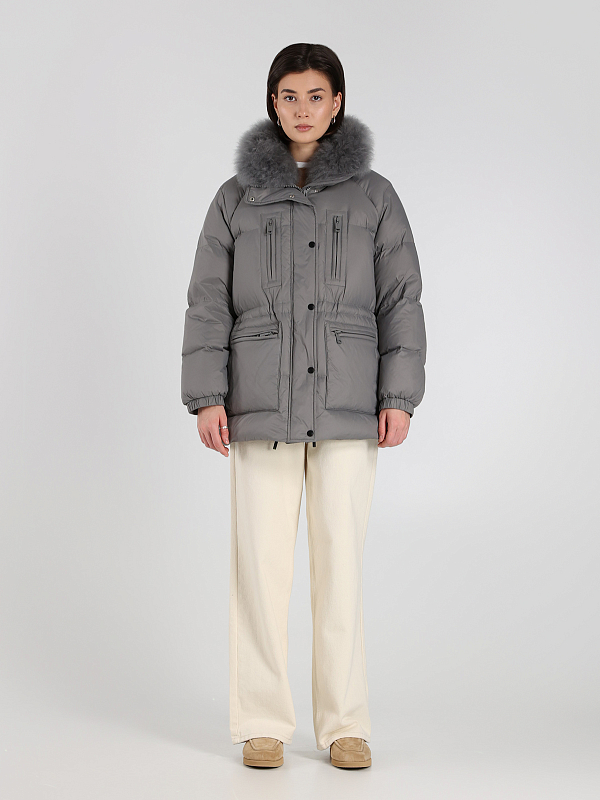 Yves Salomon пуховик 25WFV06277M07W