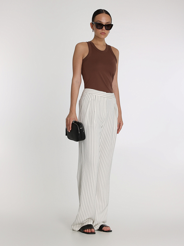 LOULOU STUDIO брюки AYLA