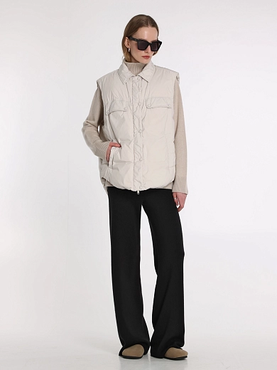 жилет пуховый Yves Salomon 25EFG02274K34W