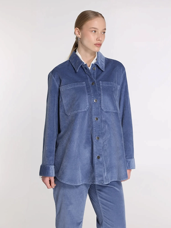 Marina Rinaldi рубашка вельветовая LAUDE