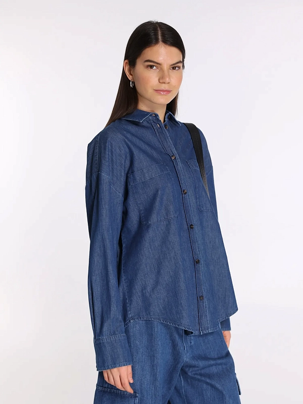 Max Mara рубашка джинсовая GINNY