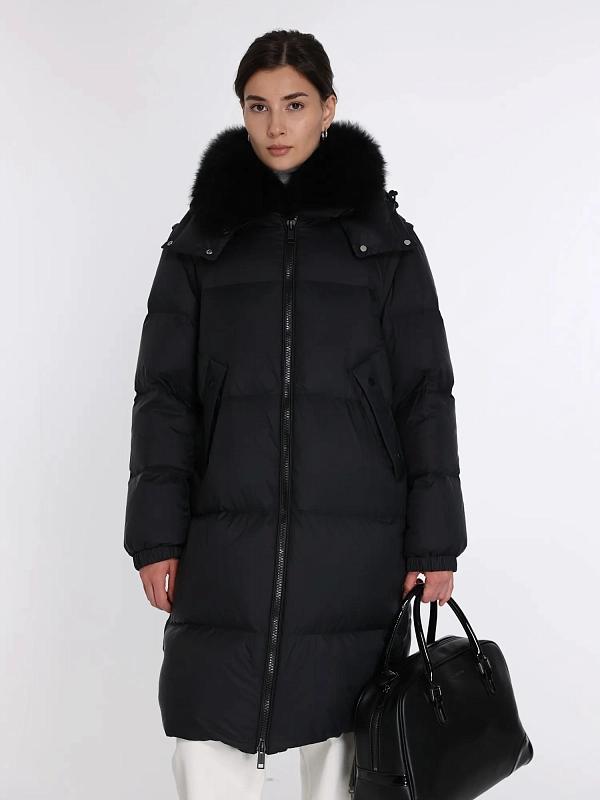 Yves Salomon пуховик 23WFM06000M07W