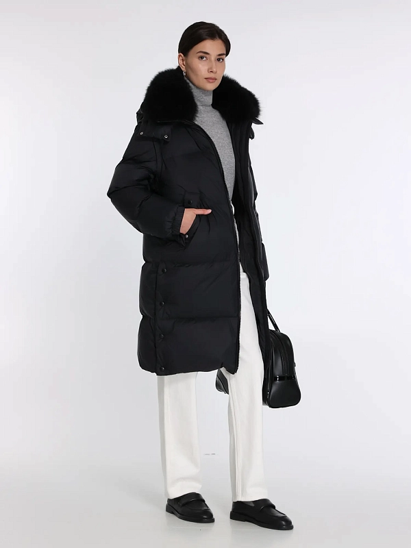 Yves Salomon пуховик 23WFM06000M07W