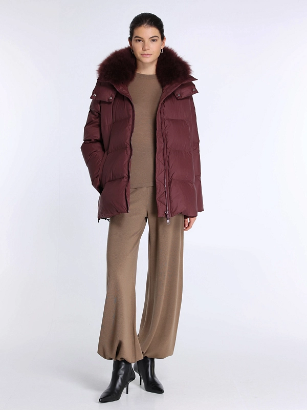 Yves Salomon пуховик 24WFM01576M07W