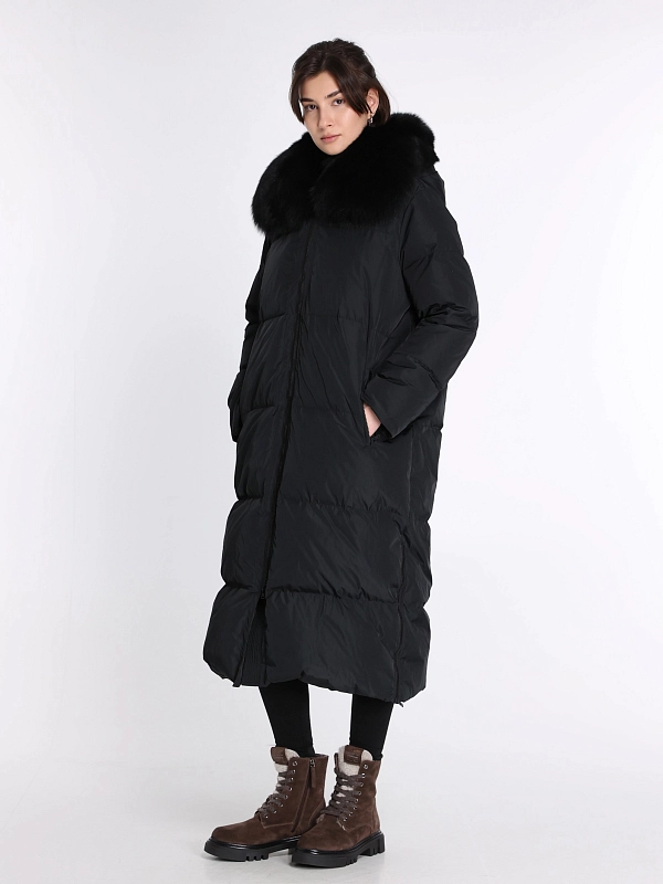 Yves Salomon пуховик 25WYM05710DOTM