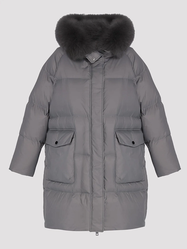 Yves Salomon пуховик 26WFM02090DORD