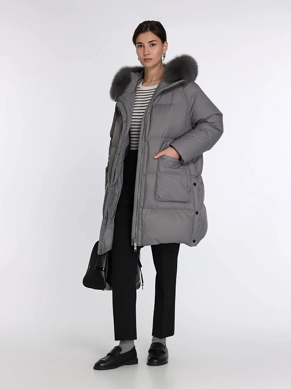 Yves Salomon пуховик 26WFM02090DORD