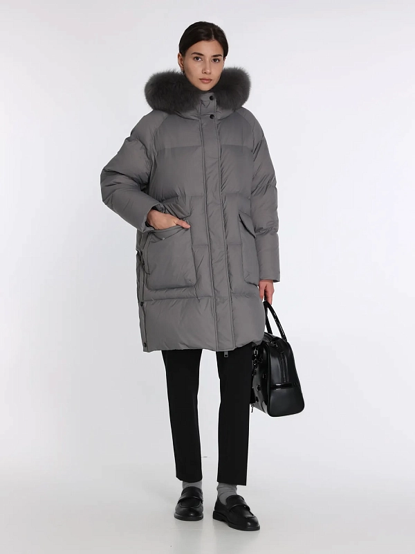 Yves Salomon пуховик 26WFM02090DORD