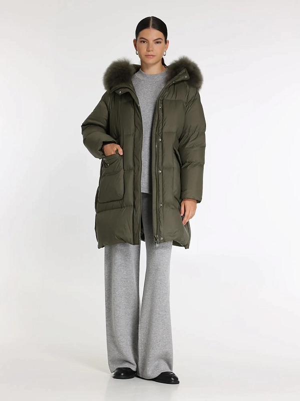 Yves Salomon пуховик 26WFM02090M07W