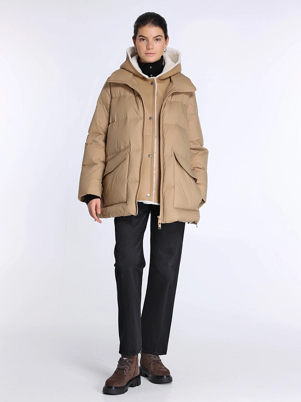 Yves Salomon пуховик 26WFM04376J04W