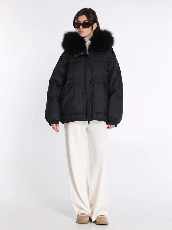 Yves Salomon пуховик 26WFV02167M07W