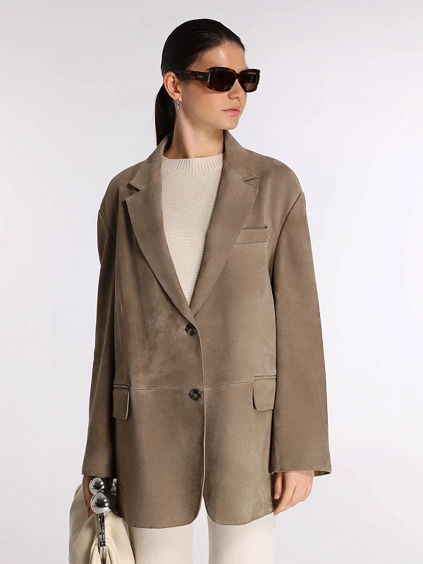 Max Mara Weekend жакет кожаный WKDCEDRO